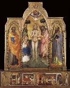 Niccolo di Pietro Gerini The Baptism of Christ painting